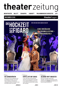 theaterzeitung - Theater Hagen