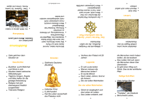 Buddhismus - Minibooks