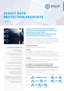 EVAULT DATA PROTECTION-PRODUKTE