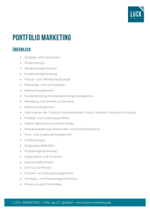 portfolio marketing