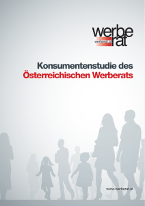 Studie des Österreichischen Werberats zur Akzeptanz von Werbung