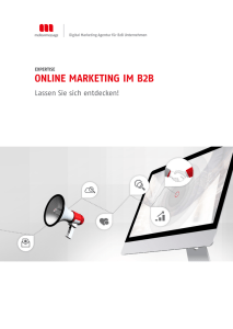 online marketing im b2b