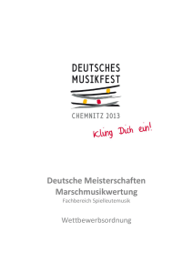 Deutsche Meisterschaften Marschmusikwertung