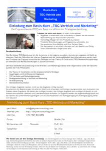 Basis-Kurs Vertrieb und Marketing
