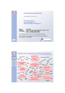 pdf (2/1) - Lehrgebiet Informationssysteme