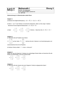 Mathematik I Übung 5