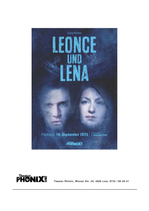 Leonce und Lena - Theater Phönix