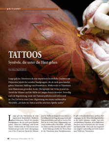 tattoos - Abenteuer Philosophie