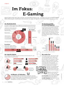 Im Fokus: E-Gaming - Creditreform Magazin