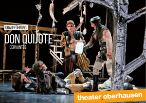 Don Quijote - beim Theater Oberhausen