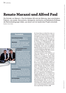 Renato Marazzi und Alfred Paul