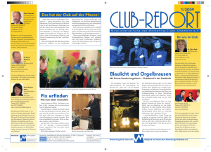 Clubreport 1-2009 - Marketing