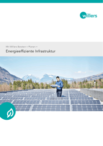 Broschüre Kompetenzbereich Energieeffizienz