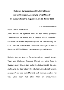 Viva! Mozart - Bundespräsident.at
