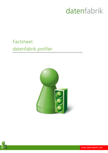 Factsheet - datenfabrik.com