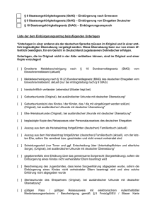 Einbürgerungsantrag - beim Landkreis Cuxhaven