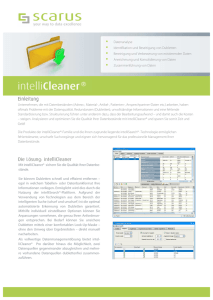intelliCleaner - Scarus Software GmbH