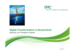 Digital Transformation in Deutschland