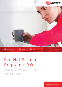 Red Hat Partner Programm 3.0