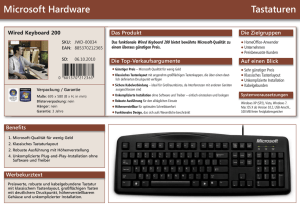 Tastaturen Microsoft Hardware