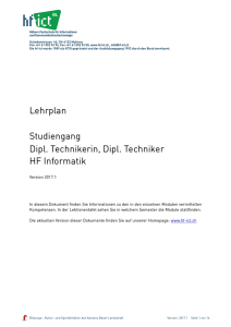 Lehrplan - HF-ICT
