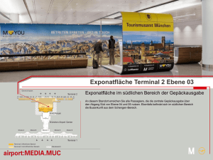 Exponatfläche Terminal 2 Ebene 03