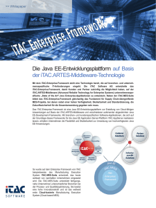 Whitepaper iTAC.Enterprise.Framework