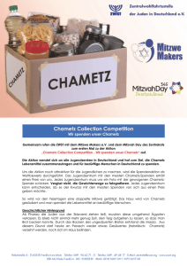 Chametz Collection Competition