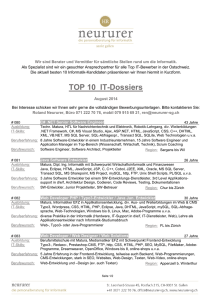 TOP 10 IT-Dossiers