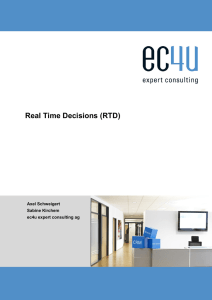 Real Time Decisions (RTD)
