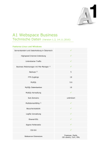 A1 Webspace Business
