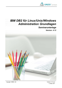 IBM DB2 für Linux/Unix/Windows Administration