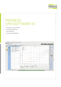Prospekt Software V5 - WF Messtechnik GmbH