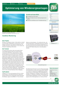 Optimierung von Windenergieanlagen