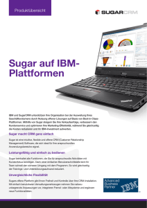 Sugar auf IBM- Plattformen