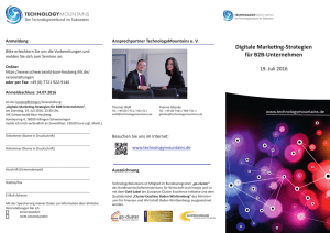 Digitale Marketing-Strategien für B2B