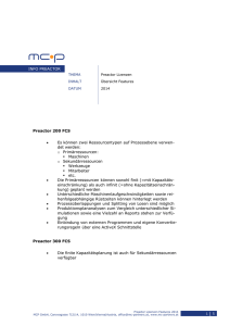 INFO PREACTOR Preactor 200 FCS • Es können - mc