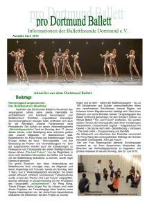 Ausgabe April 2010 - Ballettfreunde Dortmund
