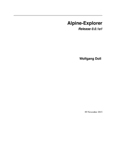 Alpine-Explorer