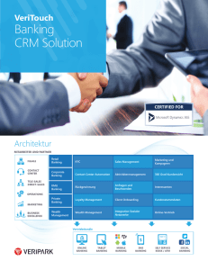 Banking CRM Solution