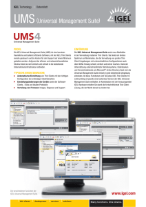 UMS(Universal Management Suite)