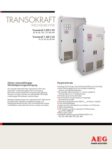 TransokrafT - AEG Power Solutions