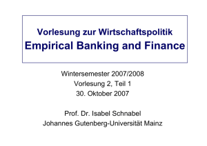 V2 Teil 1 - Chair of Financial Economics