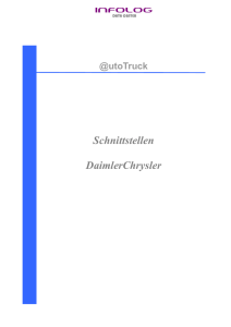 Schnittstellen DaimlerChrysler