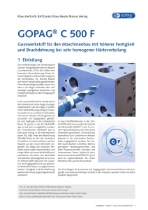 GOPAG C 500 F - Gontermann