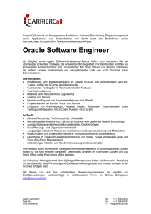 Oracle Software Engineer
