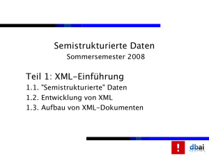 XML-Einführung