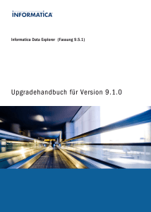 Informatica Data Explorer - 9.5.1 - Upgradehandbuch für Version 9.1