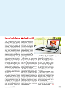 Komfortables Website-Kit - Brandwacht
