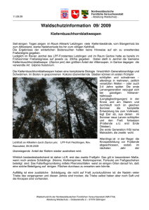 10. Waldschutzinformation 2006 - Nordwestdeutsche Forstliche